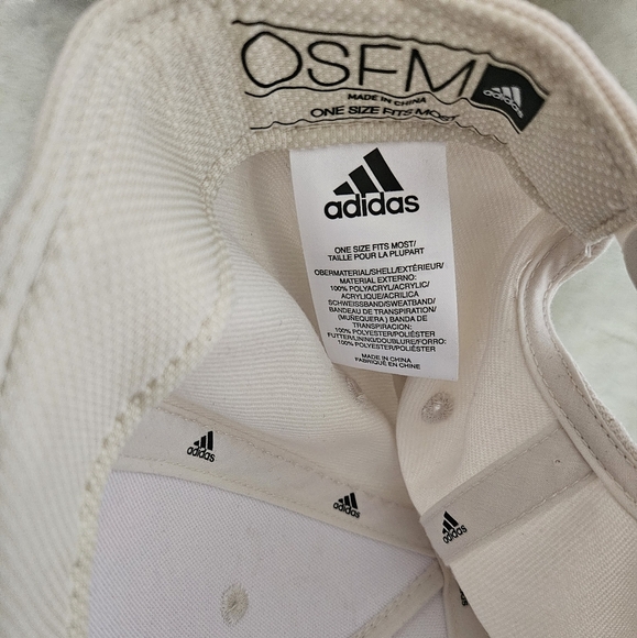 Adidas Men's Three Bar Structured Snapback Adjustable Fit Hat - NWOT - Picture 4 of 4